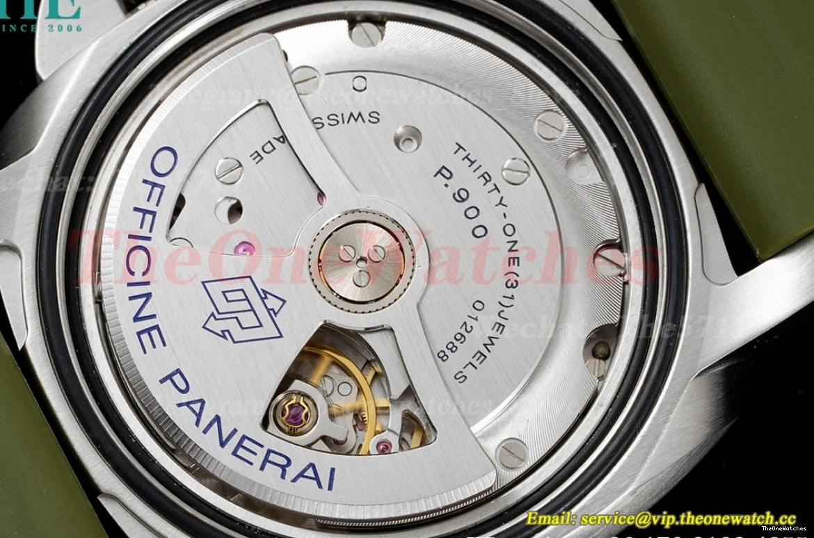 SS VSF Verde P900 RU Submersible 42mm PAM1055 Milit Green 0412